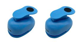 2 Furador Artesanal Manual De Tapa Furo 16mm Para Moveis Mdf