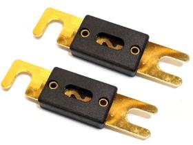 2 Fusivel Faca 200 Amperes ANL Grande Som Automotivo 200A