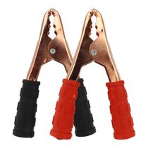 2 Garra P/ Cabo Chupeta Prendedor Jacaré Bateria Automotiva