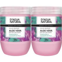 2 Gel Calmante Hidratante Pós Depilação750G D'agua natural 2 Gel Calmante Hidratante Pós Depilação750G D'agua natural