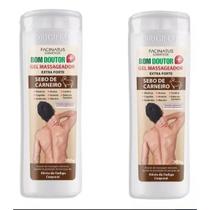 2 Gel Massageador Bom Doutor Sebo De Carneiro Facinatus 200g