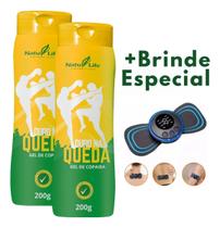 2 Gel Massageador Duro na Queda com Óleo de Copaíba + Mini Massageador Portátil USB