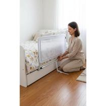 2 Grades Segurança Cama Box Branco 95x51cm: Sono Tranquilo