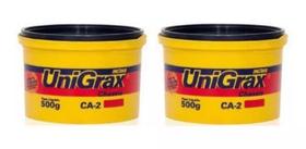 2 Graxa Para Chassis E Pinos Ca-2 Unigrax Ingrax 500g