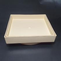 2 Grelha Ralo Oculto Invisível Anti Inseto 15x15cm