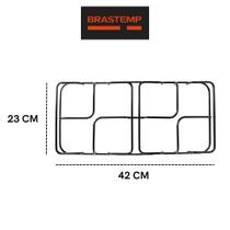 2 Grelhas Grades Trempe Para Fogão Brastemp 4 Bocas W2647