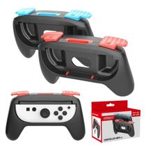 2 Grip Suporte De Controle Para Nintendo Switch 2 Joy-con Azul e Vermelho