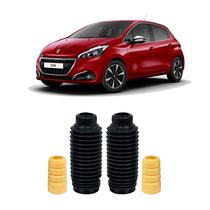 2 Guarda Pó + Batente Dianteiro Peugeot 208 2014 2015 16 17