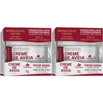 2 Hidratante Facial Creme de Aveia Classico 50g Davene