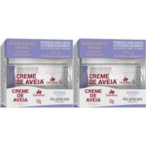 2 Hidratante Facial Creme De Aveia Intensa 50g Davene