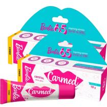 2 Hidratante Labial Carmed Barbie Gloss - Lançamento 65 Anos - Original