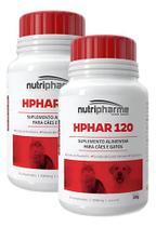 2 Hphar 120 Suplemento Cão E Gatos 30 Comprimidos 1000mg Kit