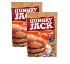 2 Hungry Jack Buttermilk Massa Panqueca E Waffle Mix 198g 2 Hungry Jack Buttermilk Massa Panqueca E Waffle Mix 198g