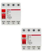 2 Interruptor Diferencial Residual Dr 63a 4 Polos 30ma Steck 2 Interruptor Diferencial Residual Dr 63a 4 Polos 30ma Steck