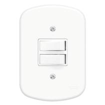 2 Interruptores Fame Simples 10A/250V Blanc 0627 2 Interruptores Fame Simples 10A/250V Blanc 0627