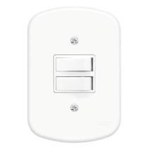 2 Interruptores Simples 10a 250 Volts Blanc - 0627 - Fame Sb F 627. Fame 2 Interruptores Simples 10a 250 Volts Blanc - 0627 - Fame Sb F 627. Fame