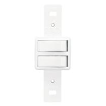 2 Interruptores Simples 10a 250 Volts Sistema Externo - 0603 - Fame Interruptor De Embutir 2s.simples S-p Sb 603 Fame