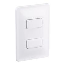 2 Interruptores Simples 10A Branco Zeffia Pial