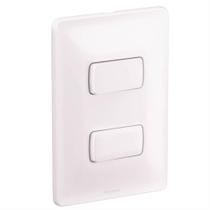 2 Interruptores Simples 4x2 10A 250V Zeffia - 680101 - PIAL