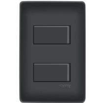 2 Interruptores Simples Distanciadas de 16A/250V - 4050 - FAME