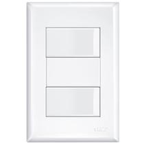 2 Interruptores Simples Distanciado Evidence 16A 250 Volts - 2904 - FAME