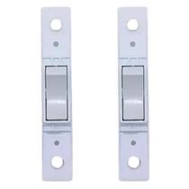 2 Interruptores Simples Sem Placa Branco 10a 250v Blux 2 Interruptores Simples Sem Placa Branco 10a 250v Blux