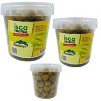 2 Isca Pesca Massa Furadinha Milho Tilápia Pacu Piau Bagre