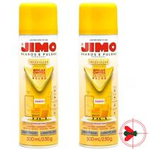 2 Jimo Anti Ácaros Pulgas E Carrapatos Spray 300ml