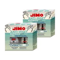 2 Jimo Anti Inset Aparelho Elétrico Com Refil Mata Insetos Voadores Mosquitos Pernilongos Dengue Zica Chikungunya Ambientes Internos 2 Jimo Anti Inset Aparelho Elétrico Com Refil Mata Insetos Voadores Mosquitos Pernilongos Dengue Zica Chikungunya Ambientes Internos