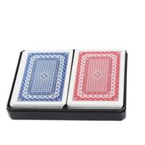 2 Jogos de Baralho Resistentes Com Estojo Lavável Com Números Grandes 2 Jogos de Baralho Resistentes Com Estojo Lavável Com Números Grandes