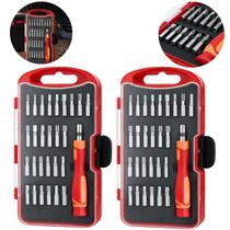 2 Jogos de Chaves Profissional P/ Oficina com 28pçs de Ponteiras