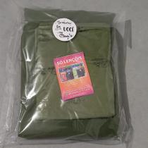 2 Jogos de Lençol solteiro Verde Musgo