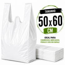 2 kg sacola plastica branca 50x60 reforçada reciclada grossa 2 kg sacola plastica branca 50x60 reforçada reciclada grossa
