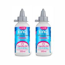 2 Kinq Gel p/ Remoção de Cutículas 100ml - Cora