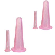 2 Kit 2 Copo Ventosa Silicone Massagem Rosto Face Vácuo Skin 2 Kit 2 Copo Ventosa Silicone Massagem Rosto Face Vácuo Skin