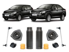 2 Kit Batente Bucha Suspensão Dianteira Jac J3 2012 2013 14