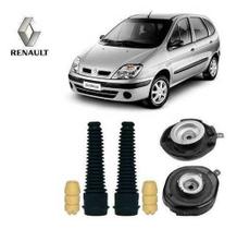 2 Kit Batente Coifa Coxim Amortecedor Dianteiro Scenic 2002 2003 2004 2005 2006