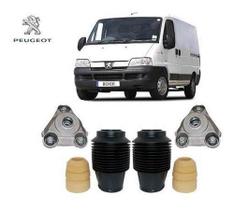 2 Kit Batente Coifa Coxim Dianteiro Peugeot Boxer 2006 2007 2008 2009