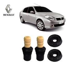 2 Kit Batente Coifa Coxim Dianteiro Renault Symbol 2009 2010 2011