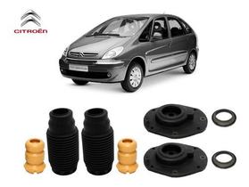 2 Kit Batente Coifa Coxim Rolamento Dianteiro Xsara Picasso 2003 2004 2005