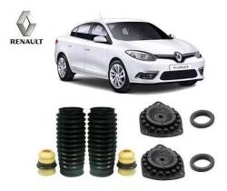 2 Kit Batente Coifa Rolamento Coxim Dianteiro Fluence 2012 2013 2014 2015