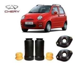 2 Kit Batente Coxim Amortecedor Dianteiro Chery Qq 2011 2012 2013 2014 2015