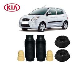 2 Kit Batente Coxim Amortecedor Dianteiro Kia Picanto 2007 2008 2009