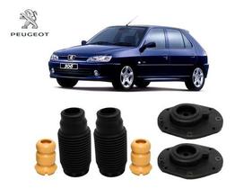 2 Kit Batente Coxim Amortecedor Dianteiro Peugeot 306 2000 2001 2002