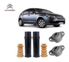 2 Kit Batente Coxim Amortecedor Traseiro Citroen C4 2004 2005 2006 2007