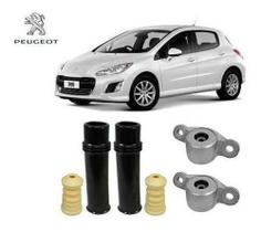 2 Kit Batente Coxim Amortecedor Traseiro Peugeot 308 2012 20132014