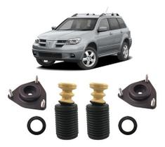 2 Kit Batente Coxim Dianteiro Airtrek 2003 2004 2005 2006 07