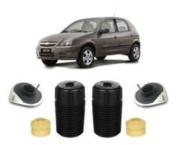 2 Kit Batente Coxim Dianteiro Celta 2008 2009 2010 2011 2012