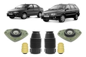 2 Kit Batente Coxim Dianteiro Fiat Marea 1999 2000 2001 2002