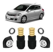 2 Kit Batente Coxim Dianteiro Nissan Tiida 2007 2008 2009 10